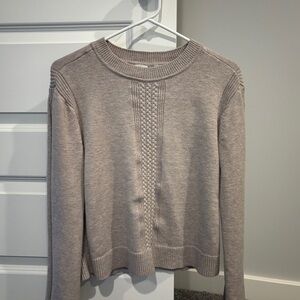 Joie Women's Cable Knit Sweater Taupe